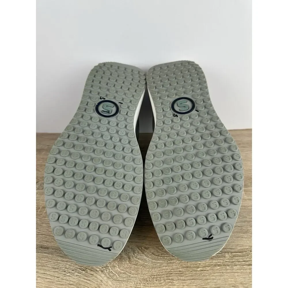 STITCH SL Pace Fadeaway Golf Shoes Gray Leather Spikeless Men’s Size 10.5